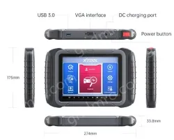 XTOOL D8 OBDII Automotive Full System Diagnostic Tool
