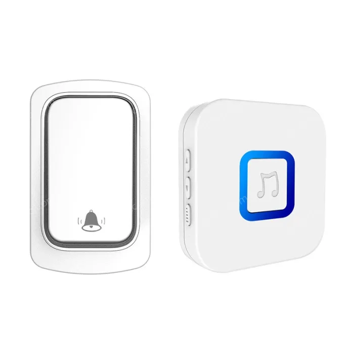 Long distance battery free self generating wireless doorbell, no need for punching or wiring, can set partition ringtones