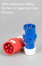 5 pole 16A receptacle