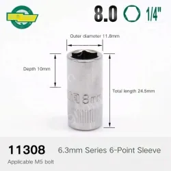 Xiaofei-8.0mm-6.3mm series 1/4-11308