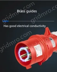 5 pole 16A receptacle