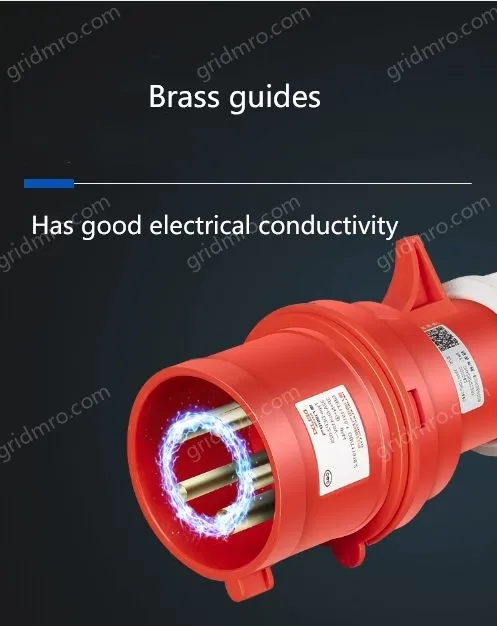 5 pole 16A receptacle