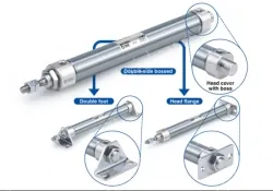 Direct Mount, Non-rotating Rod Type Double Acting, Single Rod CJ2RK Series ø10, ø16
