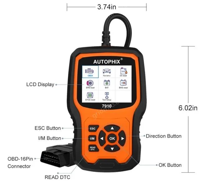 Is Autophix 7910 suitable for BMW full system diagnostic code reading and maintenance? OBDII fault scanning