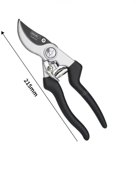 Black 8.5 inch - thick and hard pruning shears