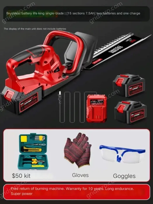 Brushless battery life king single-edged 15 cells 7.5Ah two batteries and one charge
