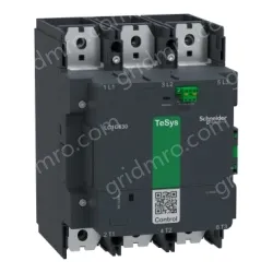 LC1G630EHEN Contactor, high power, TeSys Giga, 630A, std version, AC-1, <= 440V, 1050A, 3 pole/NO, 48-130VAC/DC coil