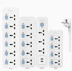 European Standard master switch 3 socket