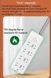 Australia Master switch 3-plug Full length 5m