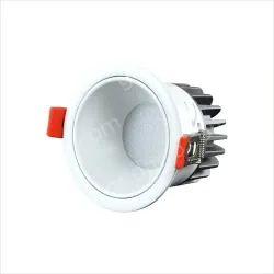 Downlight model: 10W white cup with an opening of 75mm 5000K Osram chip + Zeford drive