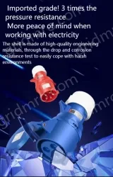 5 pole 16A receptacle