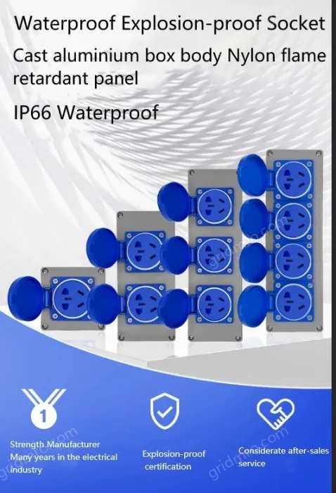 Explosion-proof 2-hole 3-hole