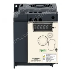 ATV12HU15M3 variable speed drive, Altivar 12, 1.5kW, 2hp, 200 to 240V, 3 phases, with heat sink
