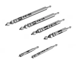 Single Acting Spring Return CJ1 Series Bore Size &oslash;2.5, &oslash;4