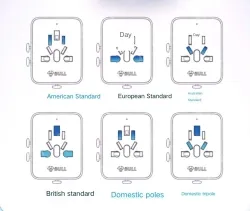 British Standard 20w Black Wireless M120EW