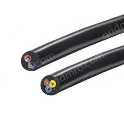 3 cores Black Cable 1.5mm Nominal cross-section