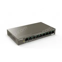 9-Port 10/100Mbps Desktop Switch With 8-Port PoE