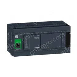 TM241CE40U logic controller, Modicon M241, 40 IO, transistor, NPN, Ethernet