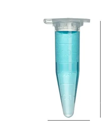 500 1.5 ml centrifuge tubes (culet bottom with lid and tooth).